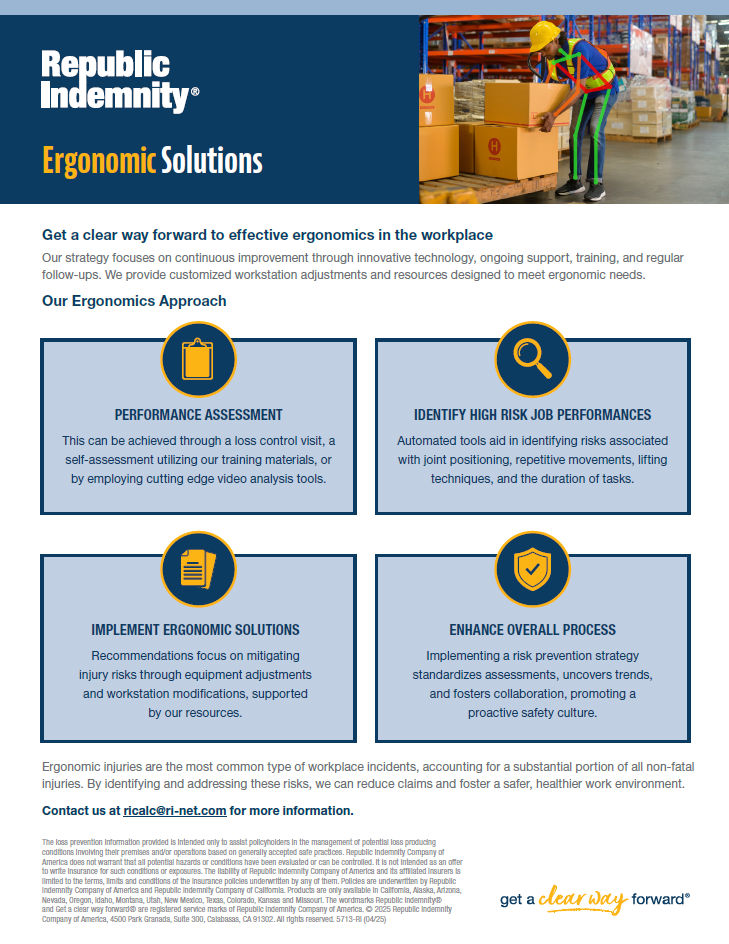 Ergonomic Solutions